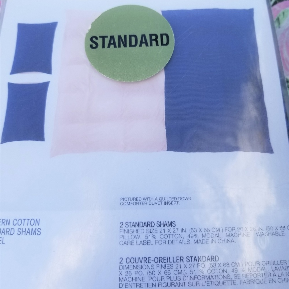 Calvin Klein 2 pack Standard Pillow Shams Samuel